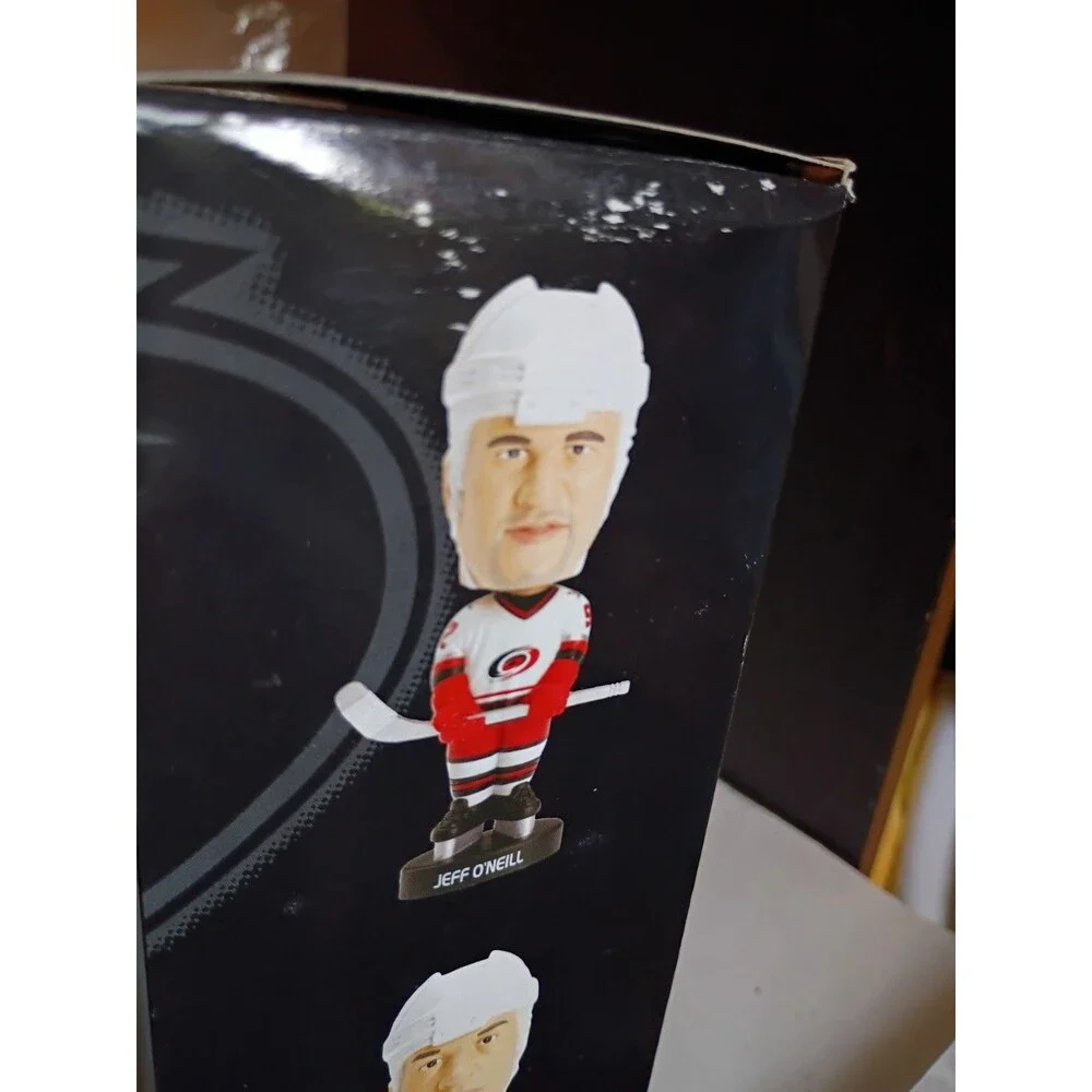 vtg Carolina Hurricanes Arturs Irbe Bobblehead Hardees  NEW OPEN BOX